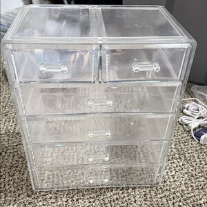 Clear Acrylic Storage Drawer Organizer